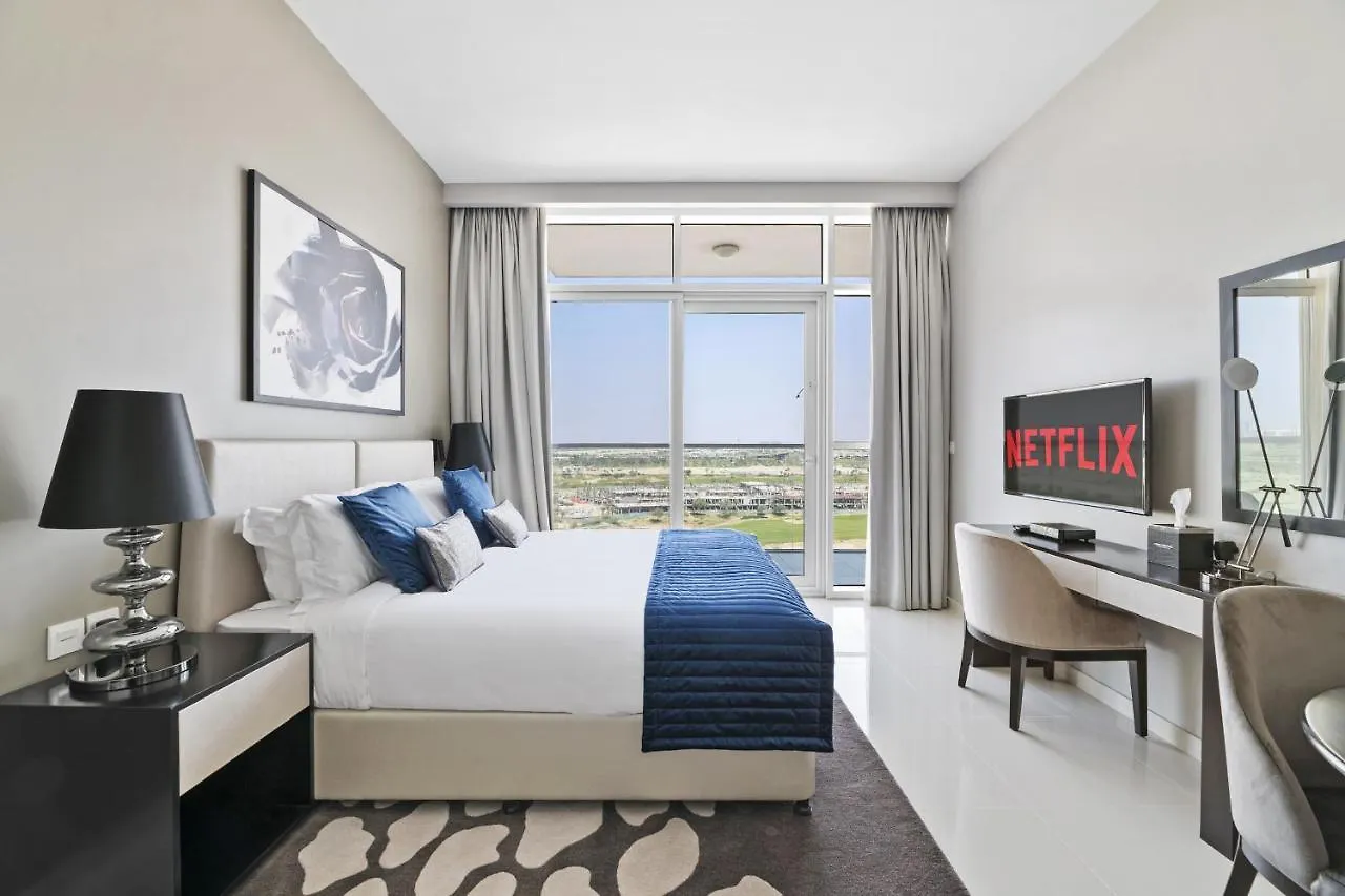 Vayk - Chic Hotel-Style Studio In Damac Hills Dubai Aparthotel