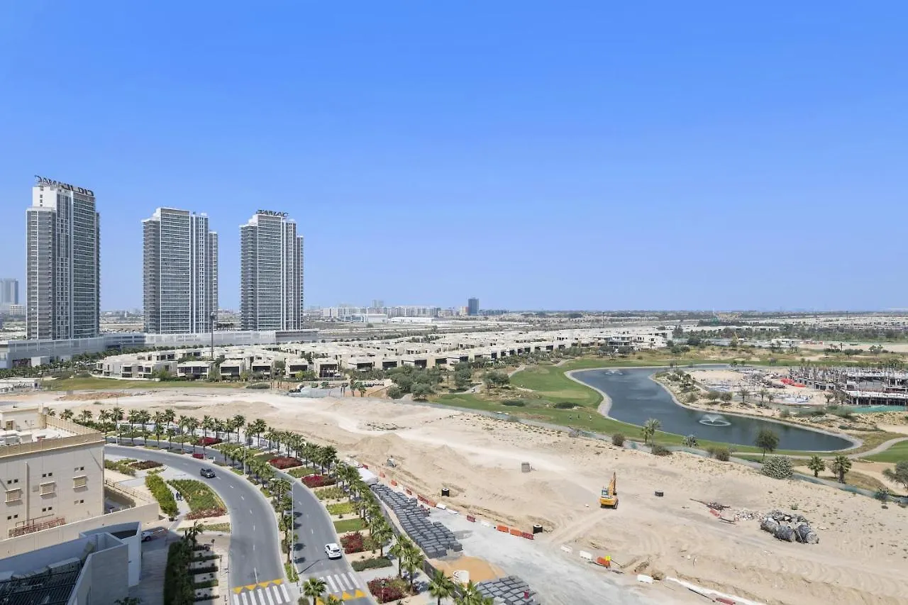 Aparthotel Vayk - Chic Hotel-Style Studio In Damac Hills Dubai